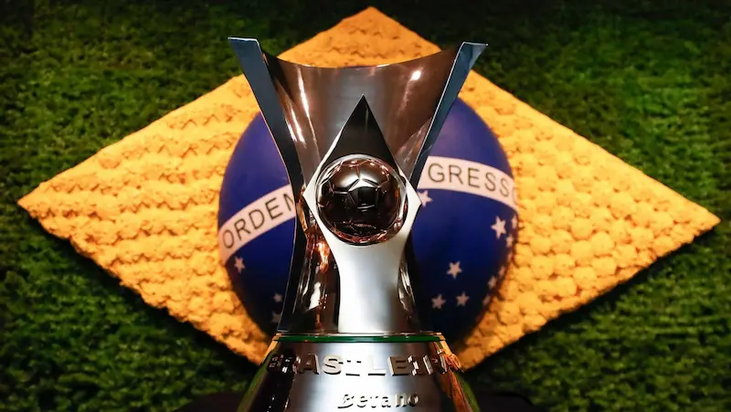 Taça do brasil representando o brasileirão 2026