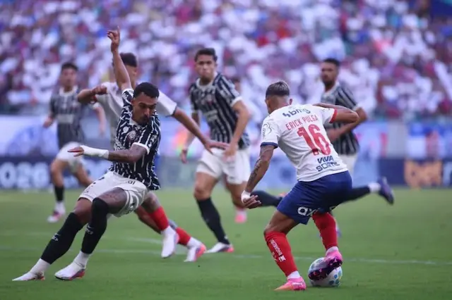 Corinthians empata com o Bahia na Fonte Nova
