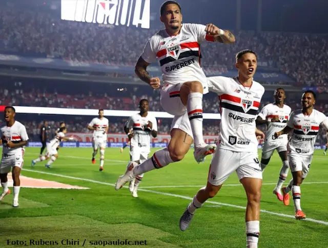 São Paulo vence o Red Bull Bragantino